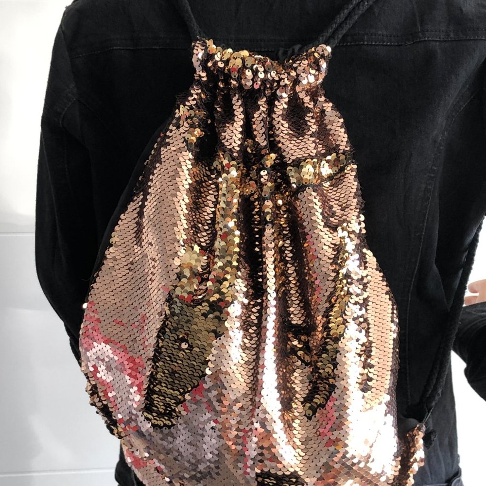 Sequin Backpack - image 4